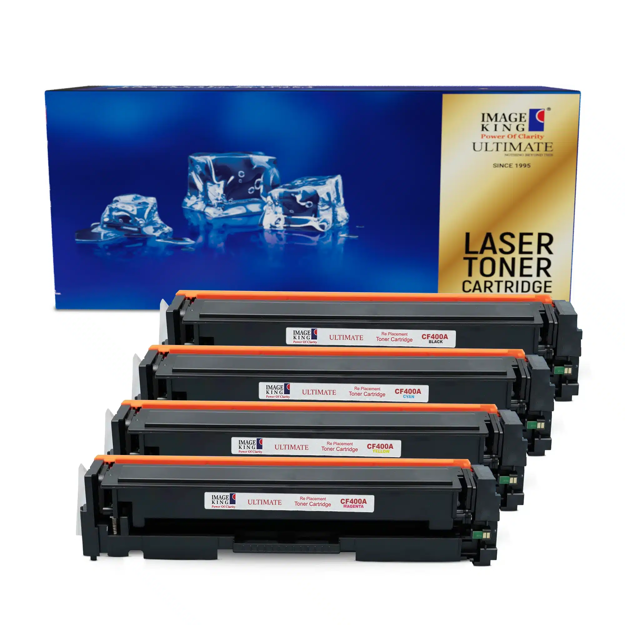 Image King Ultimate CF400A C,M,Y,K Toner Cartridge