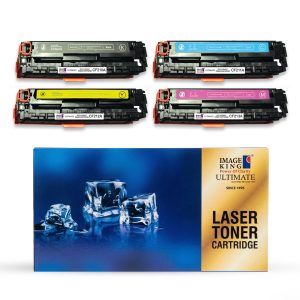 IMAGE KING CF210A / 131A (CE211A, CE212A, CE213A) CYMK Toner Cartridge Compatible With HP Color LaserJet Pro 200 Color M251n, M251nw, MFP M276n, MFP M276nw