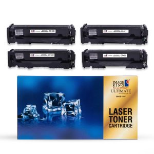 IMAGE KING 201A / CF400A – CMYK Toner Cartridge Compatible With HP Color LaserJet Pro M252n, M252dw