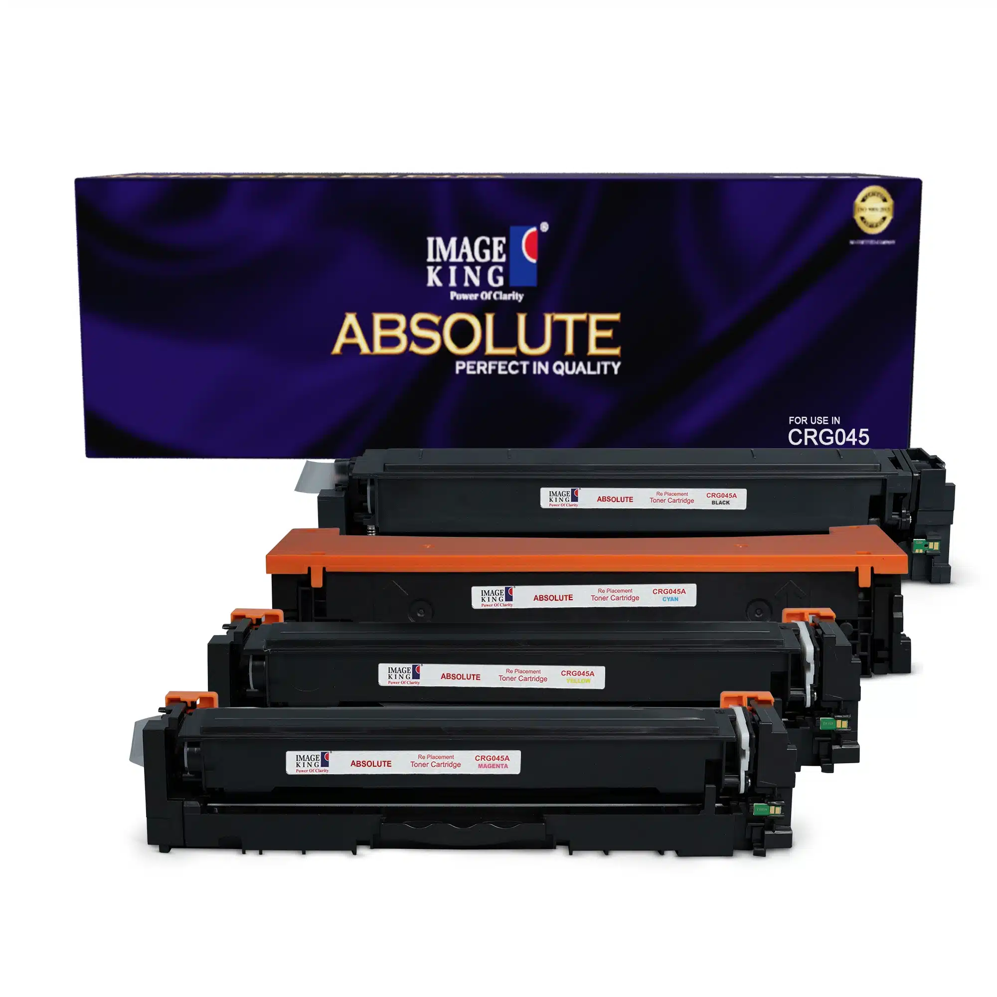 Image King Absolute CRG 045 C,M,Y,K Toner Cartridge