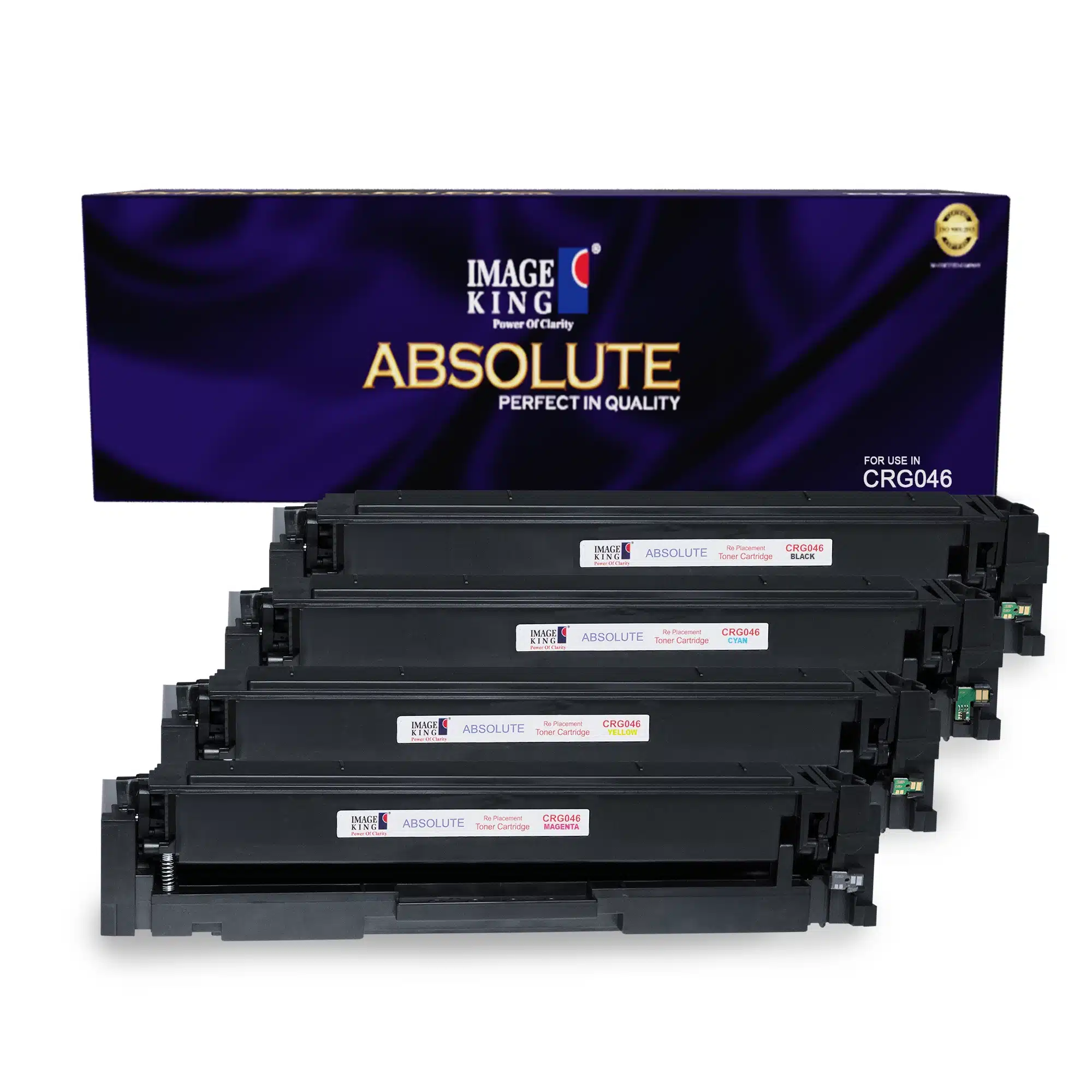 Image King Absolute CRG 046 C,M,Y,K Toner Cartridge